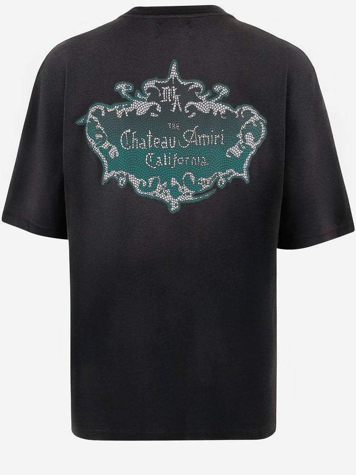 Amiri T-shirts and Polos Black Cotton