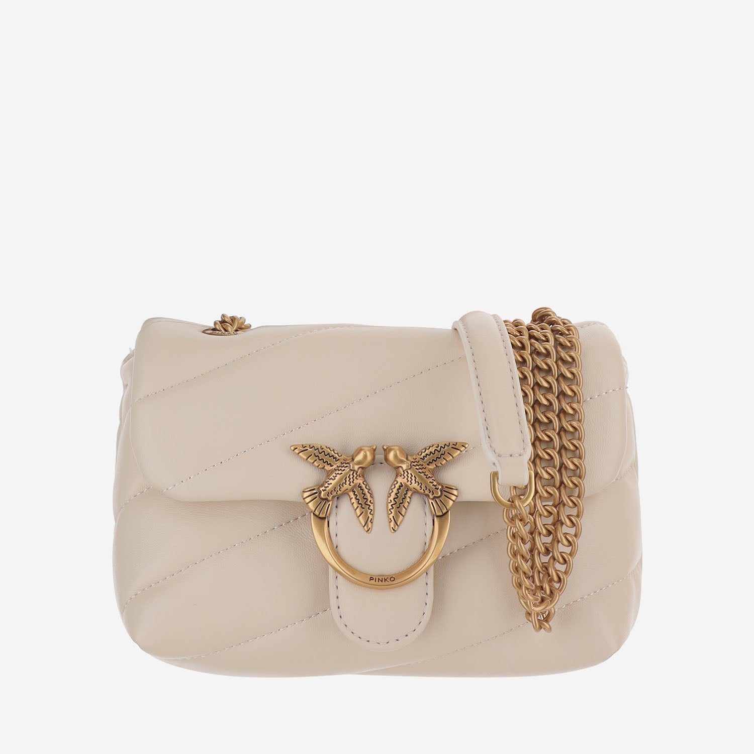 Pinko Bags White Pelle