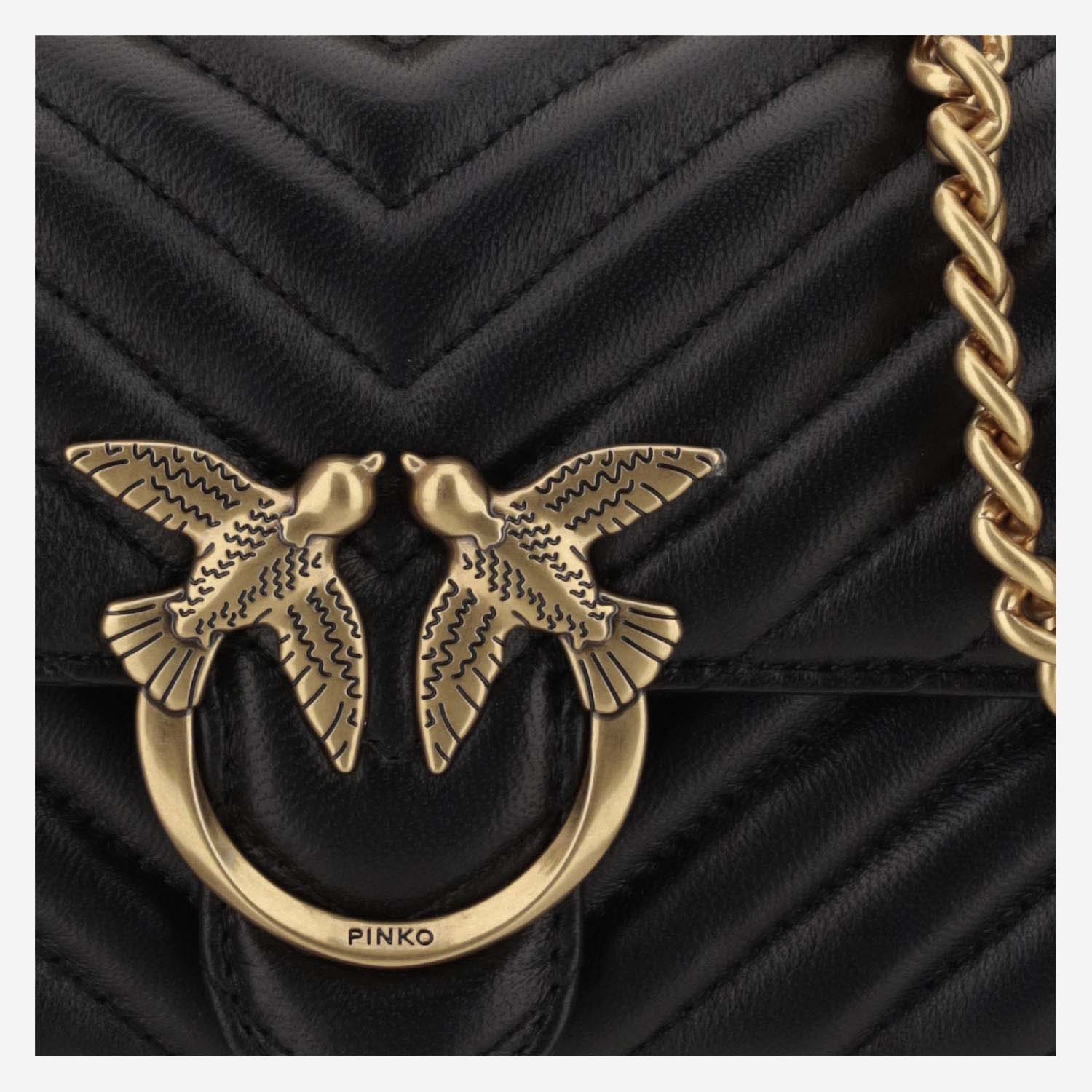 Pinko Bags Black Pelle