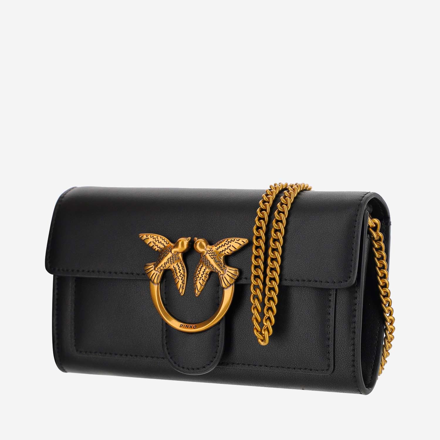 Pinko Wallets Black Pelle