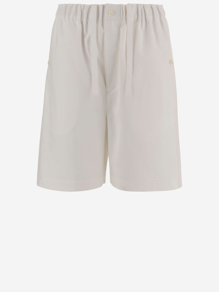 Carven Shorts White Cotone