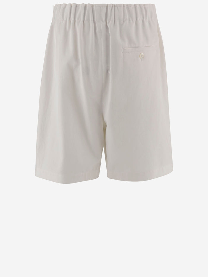 Carven Shorts White Cotone