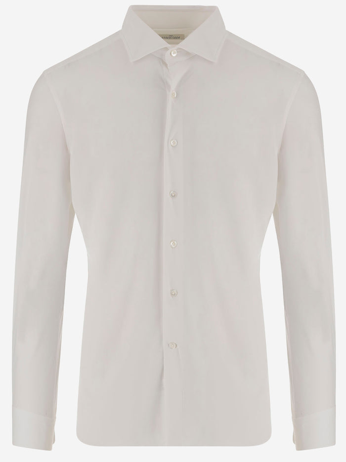 Gherardi Shirts White Nylon Elastane