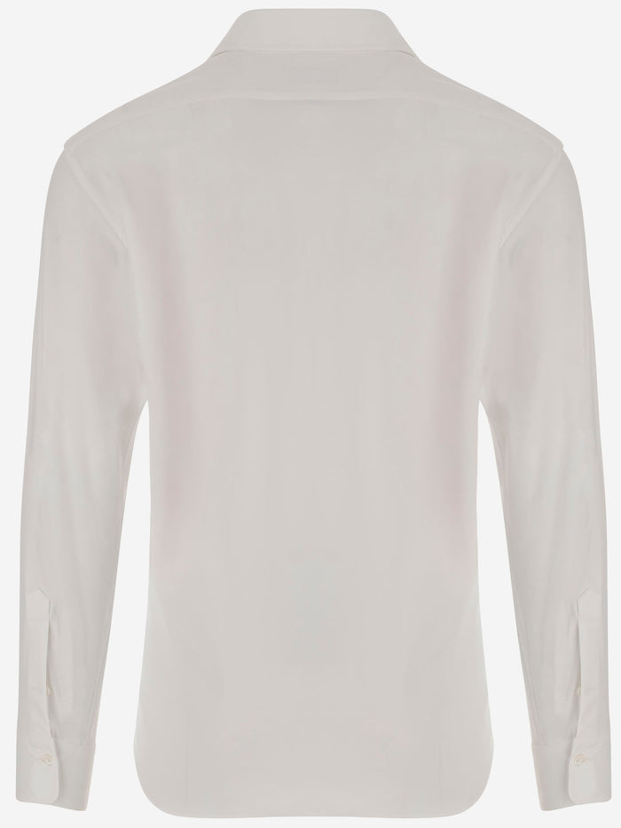 Gherardi Shirts White Nylon Elastane