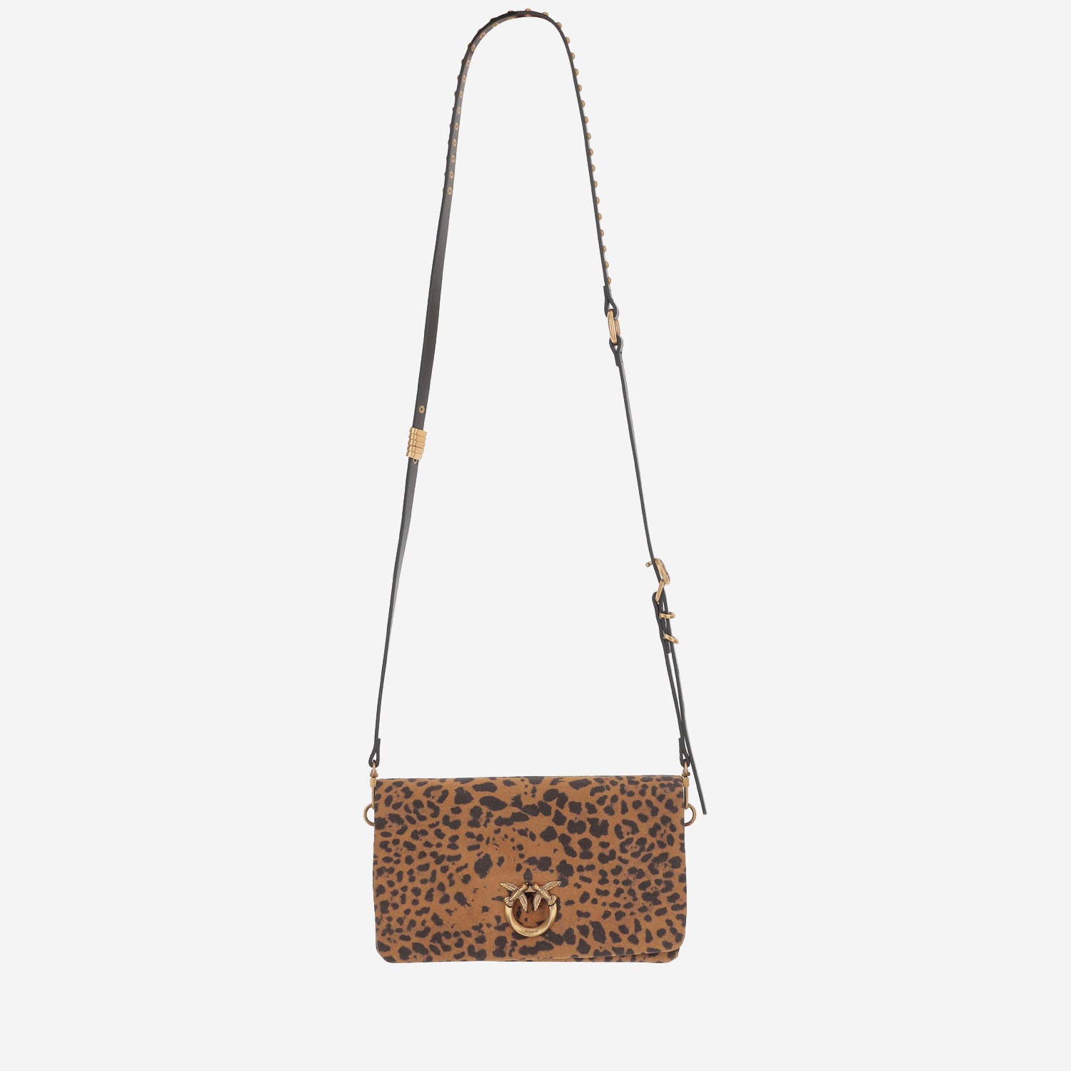 Pinko Bags Red Suede