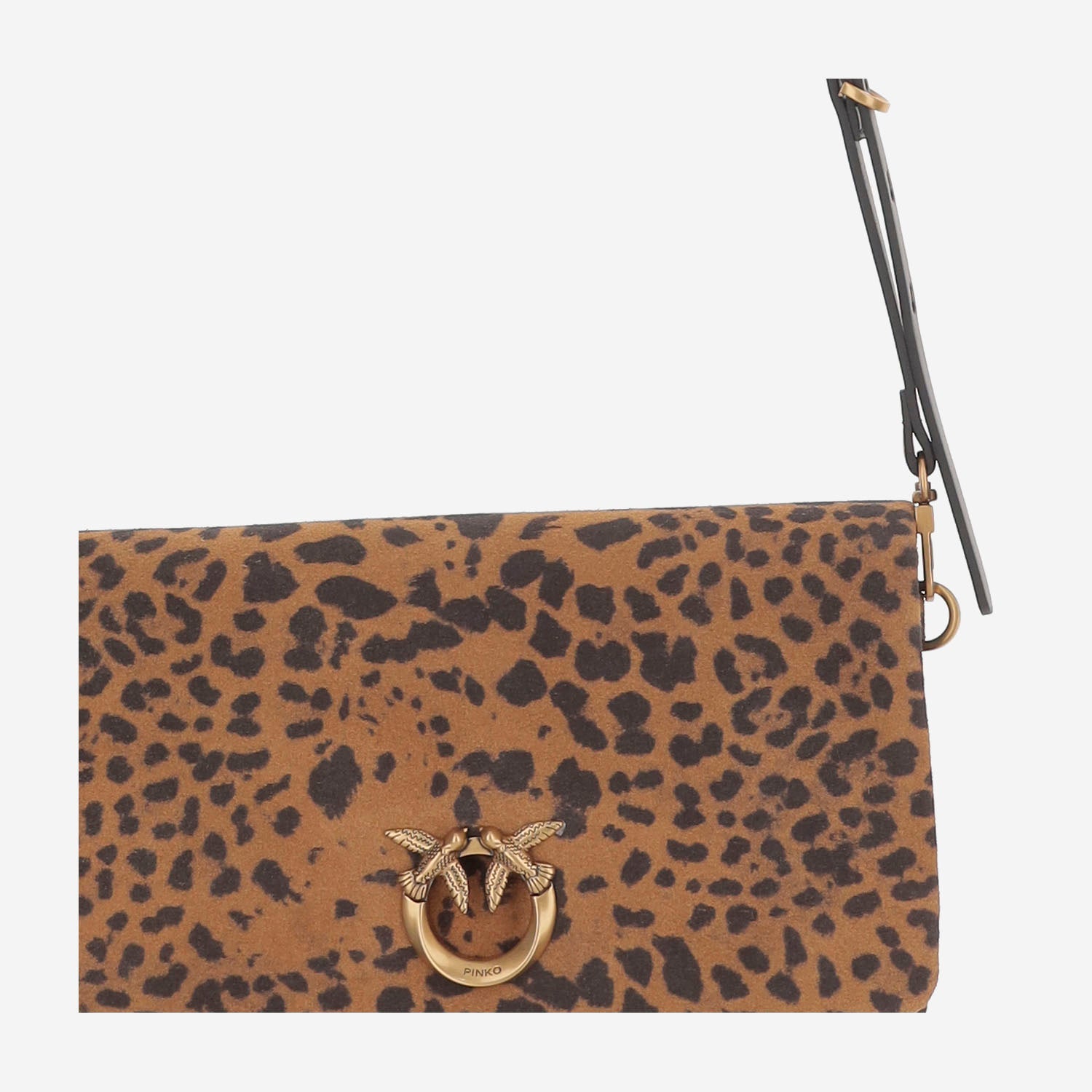 Pinko Bags Red Suede