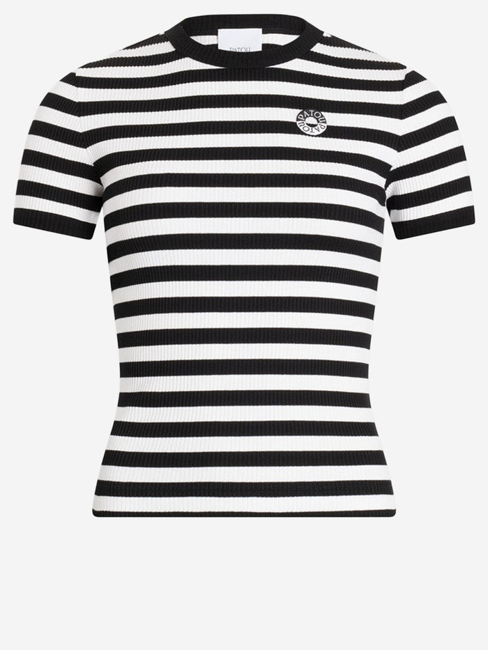 PATOU T-shirts and Polos Red Co Ea