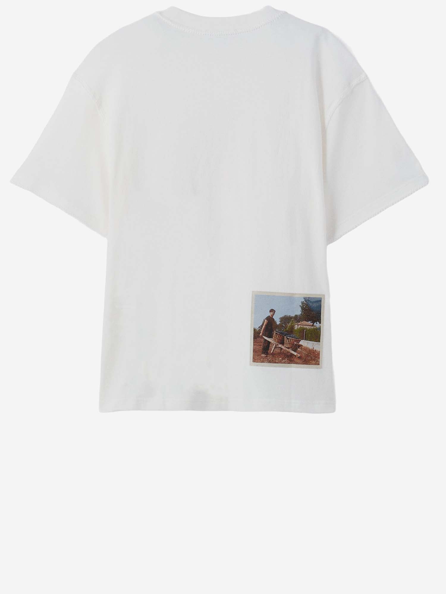 JACQUEMUS T-shirts and Polos White Cotone