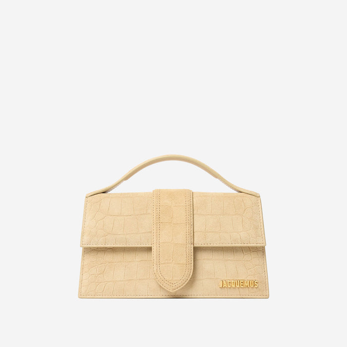 JACQUEMUS Bags Beige Suede