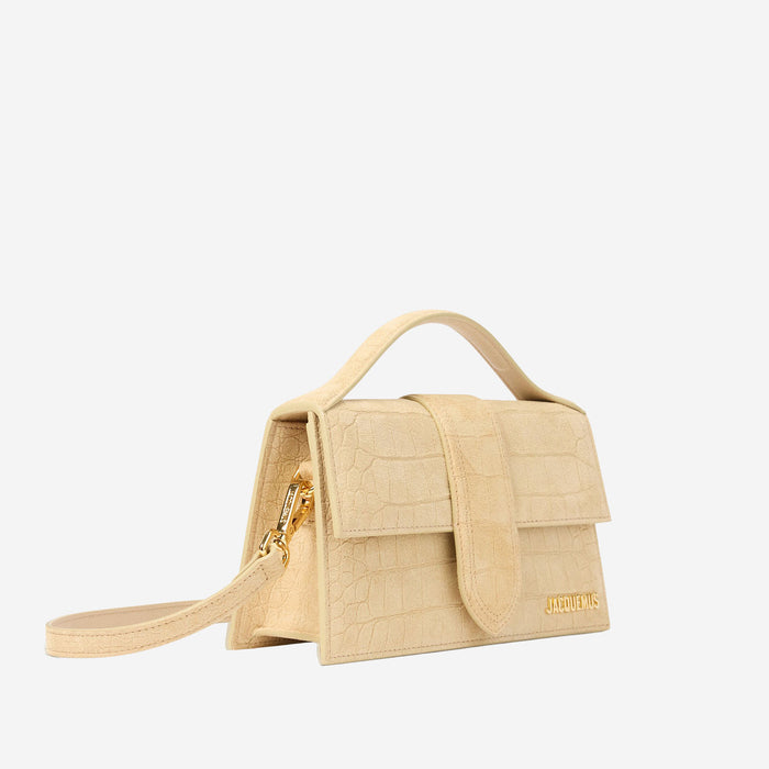 JACQUEMUS Bags Beige Suede