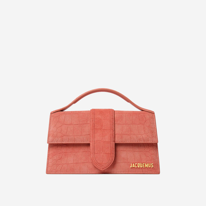 JACQUEMUS Bags Orange Suede