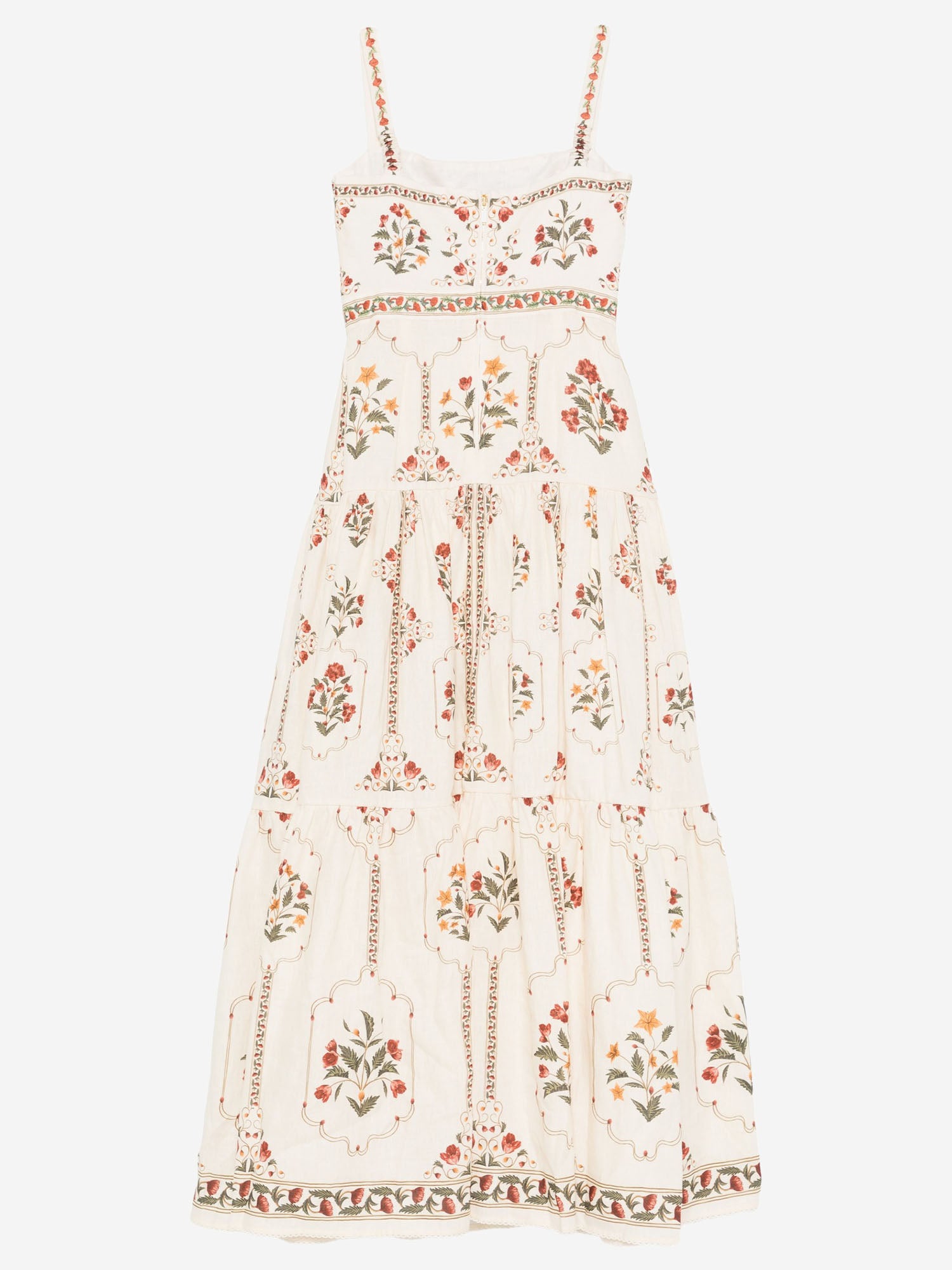 Agua by Bendita Dresses Red Lino