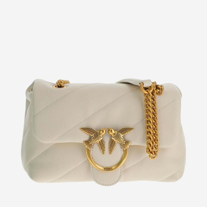 Pinko Bags White Pelle