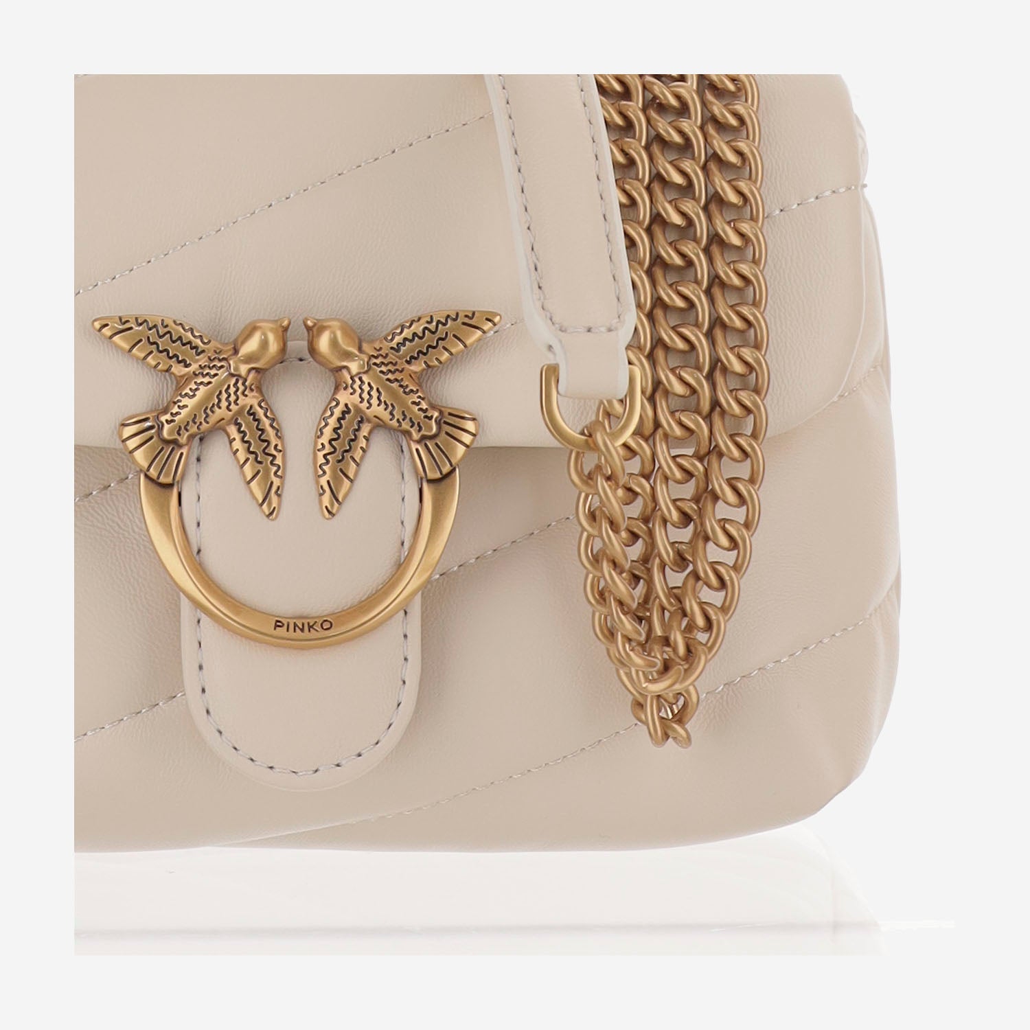 Pinko Bags White Pelle
