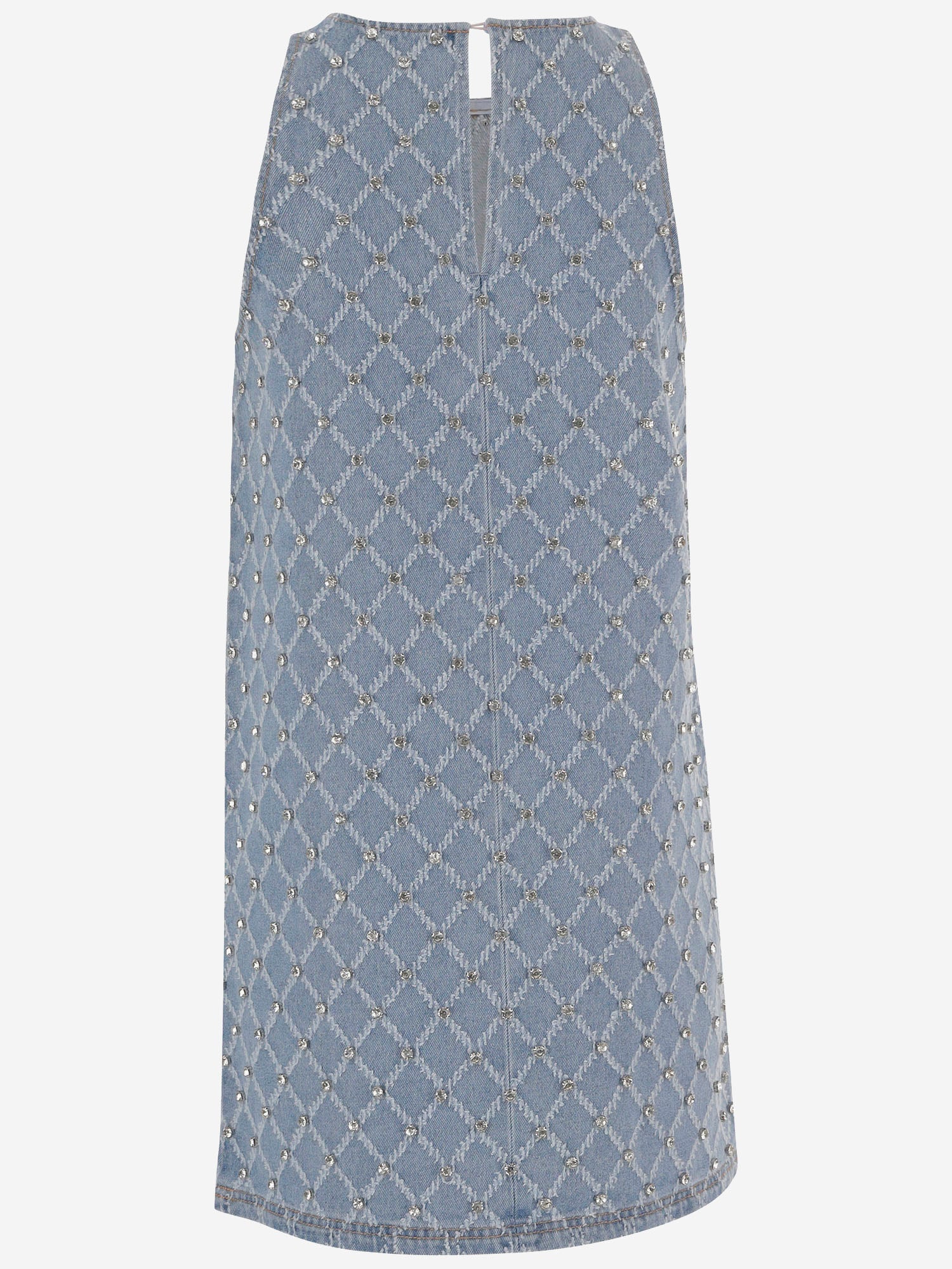 Pinko Dresses Light Blue Cotone