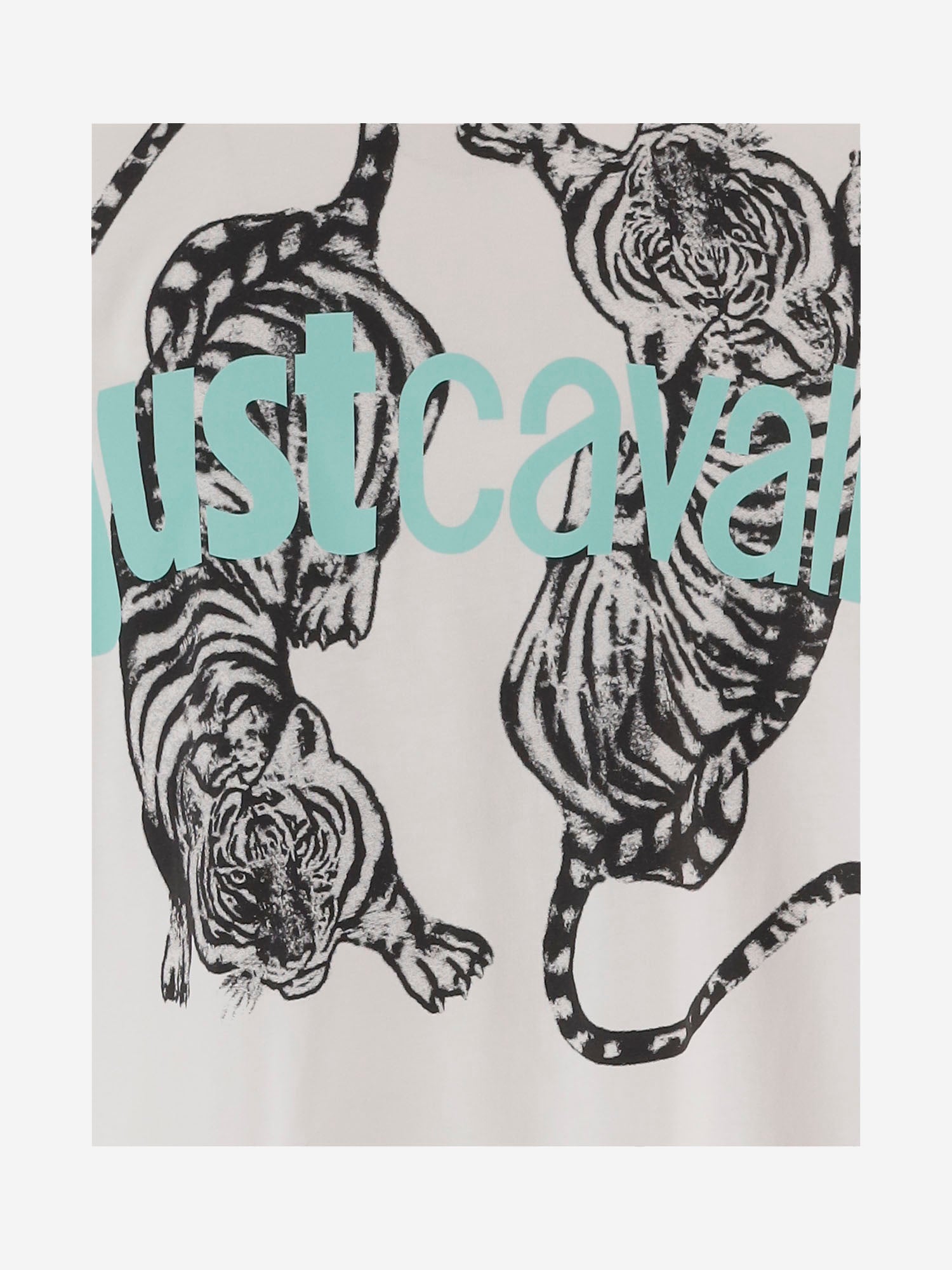 Just Cavalli T-shirts and Polos White Cotone