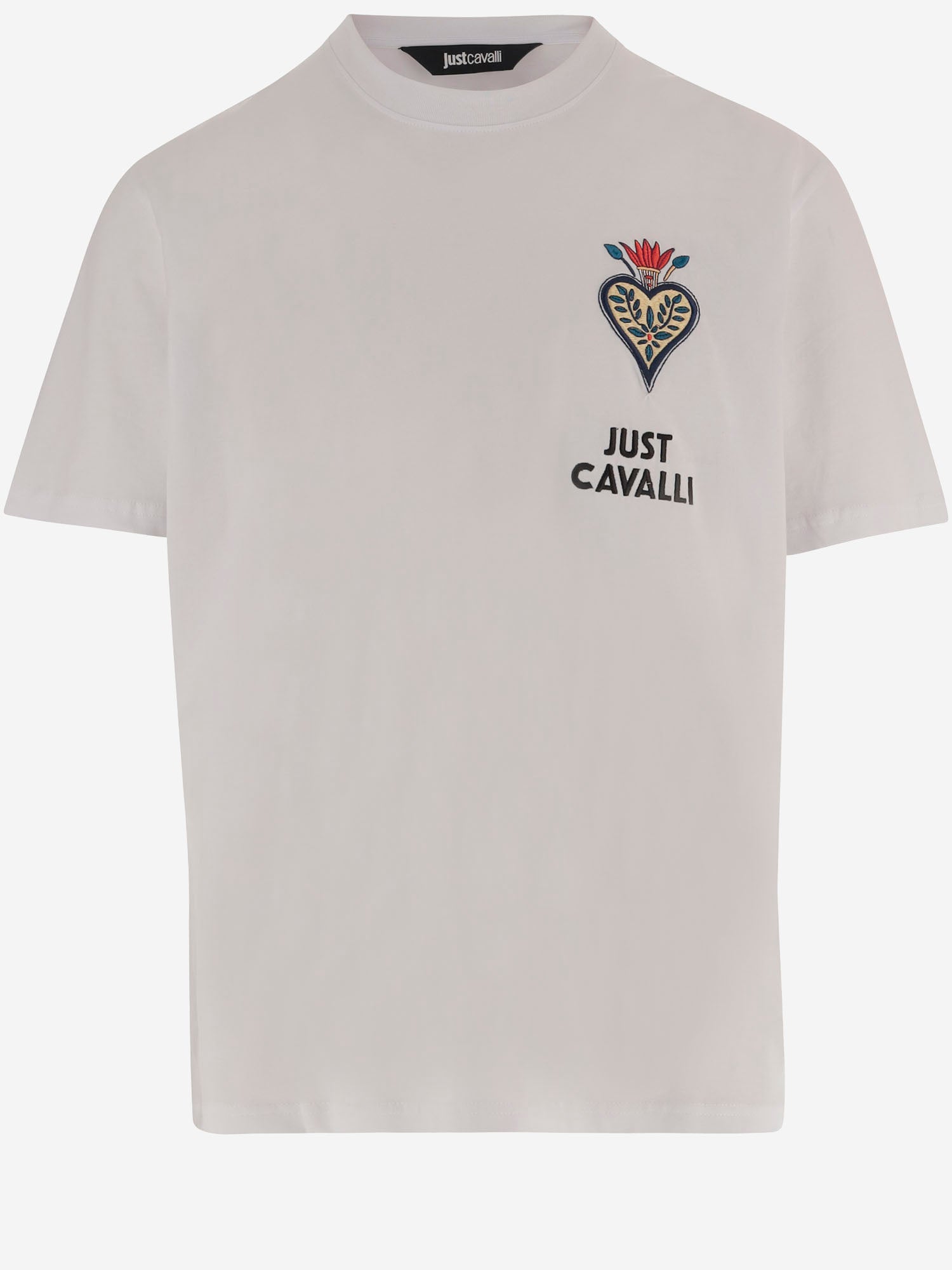 Just Cavalli T-shirts and Polos White 100 Cotton