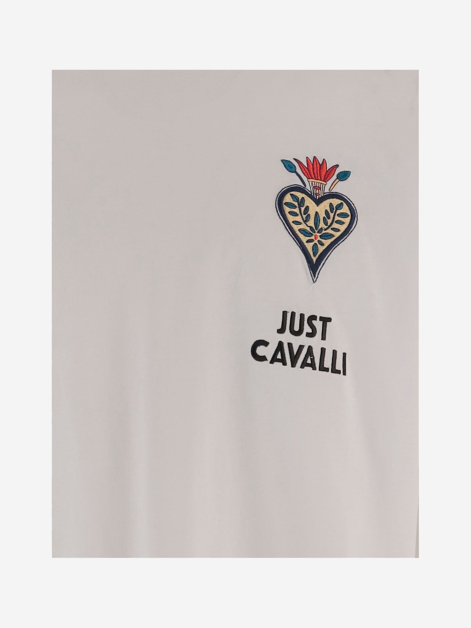 Just Cavalli T-shirts and Polos White 100 Cotton