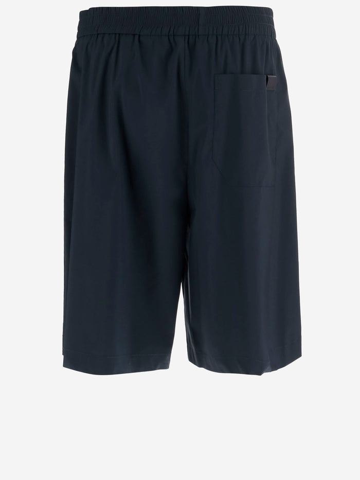 DARKPARK Shorts Blue Cotone Poliestere Elastan