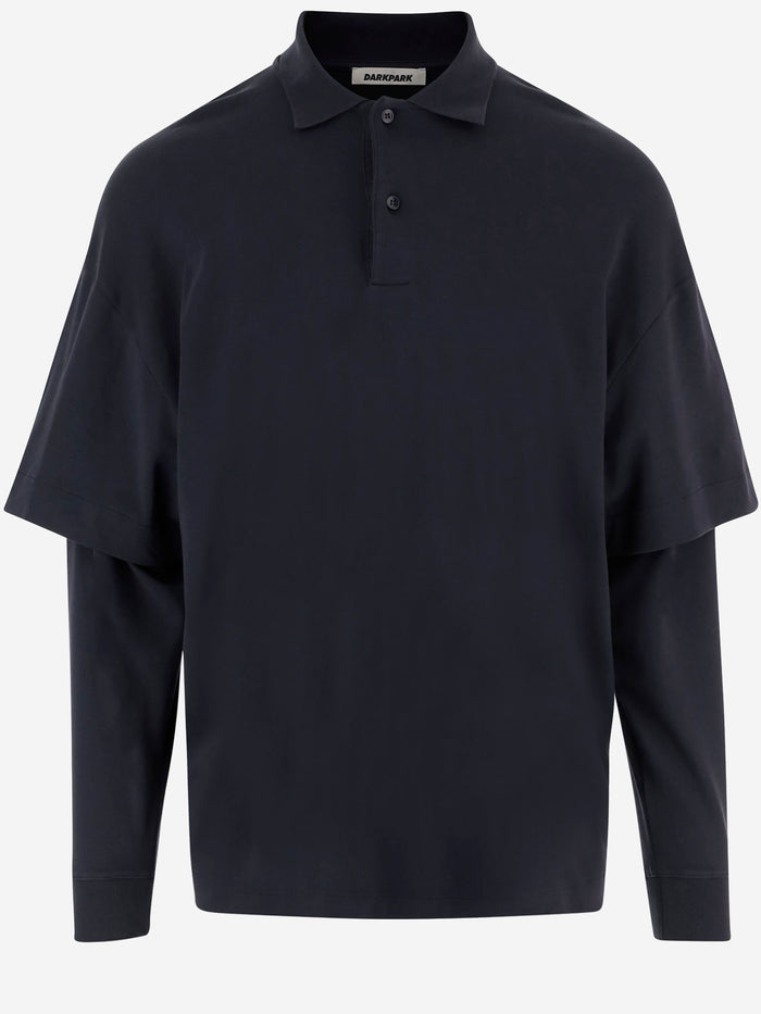 DARKPARK T-shirts and Polos Blue Cotone