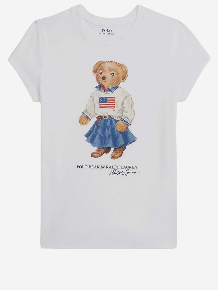 Polo Ralph Lauren T-shirts and Polos White Cotone