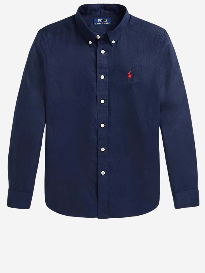 Polo Ralph Lauren Shirts Blue Lino