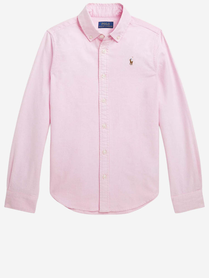 Polo Ralph Lauren Shirts Pink Cotone