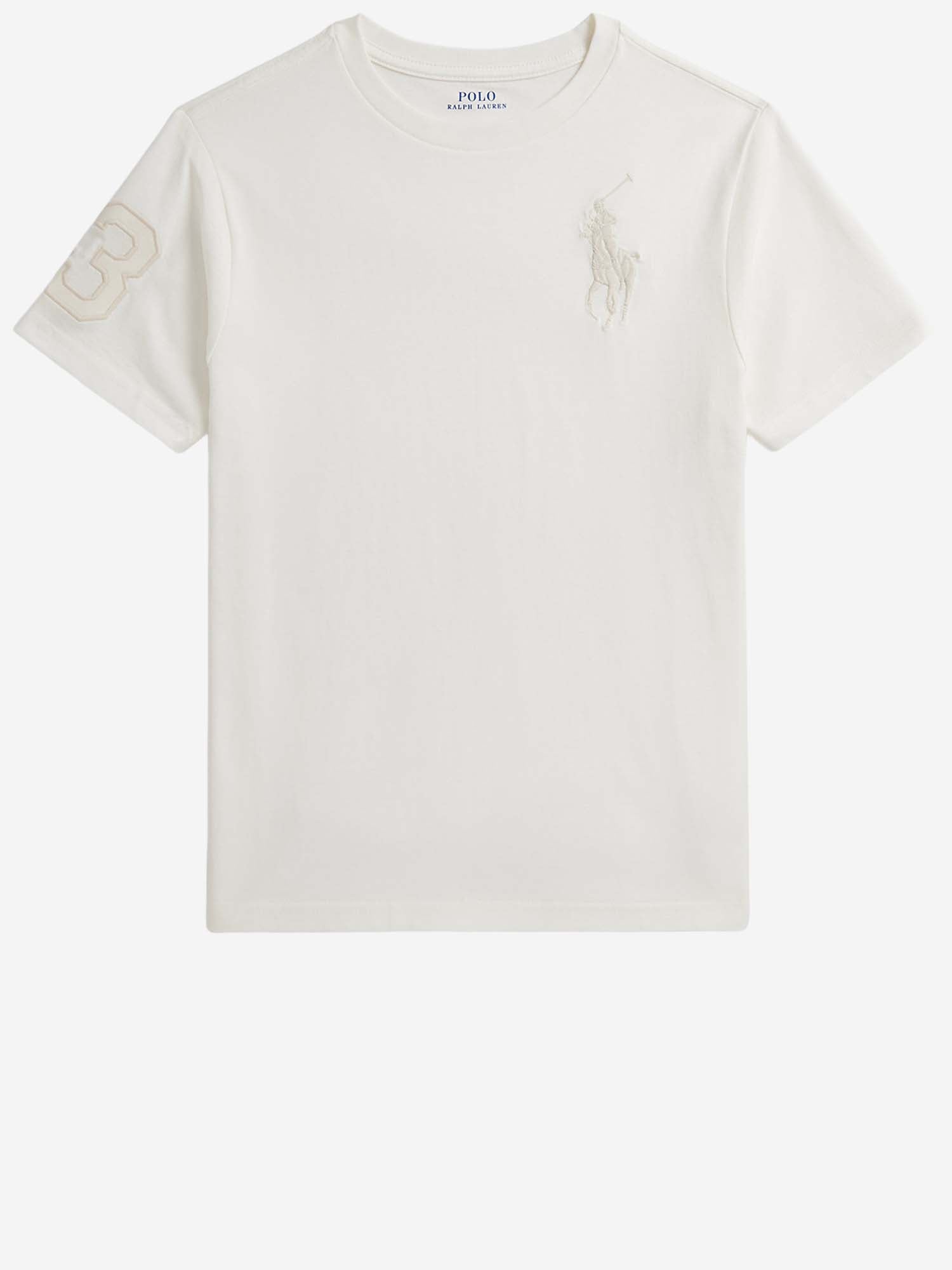 Polo Ralph Lauren T-shirts and Polos White Cotone