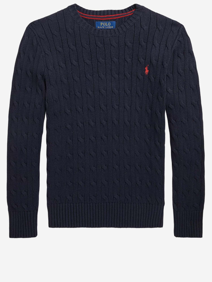 Polo Ralph Lauren Sweaters Blue Cotone