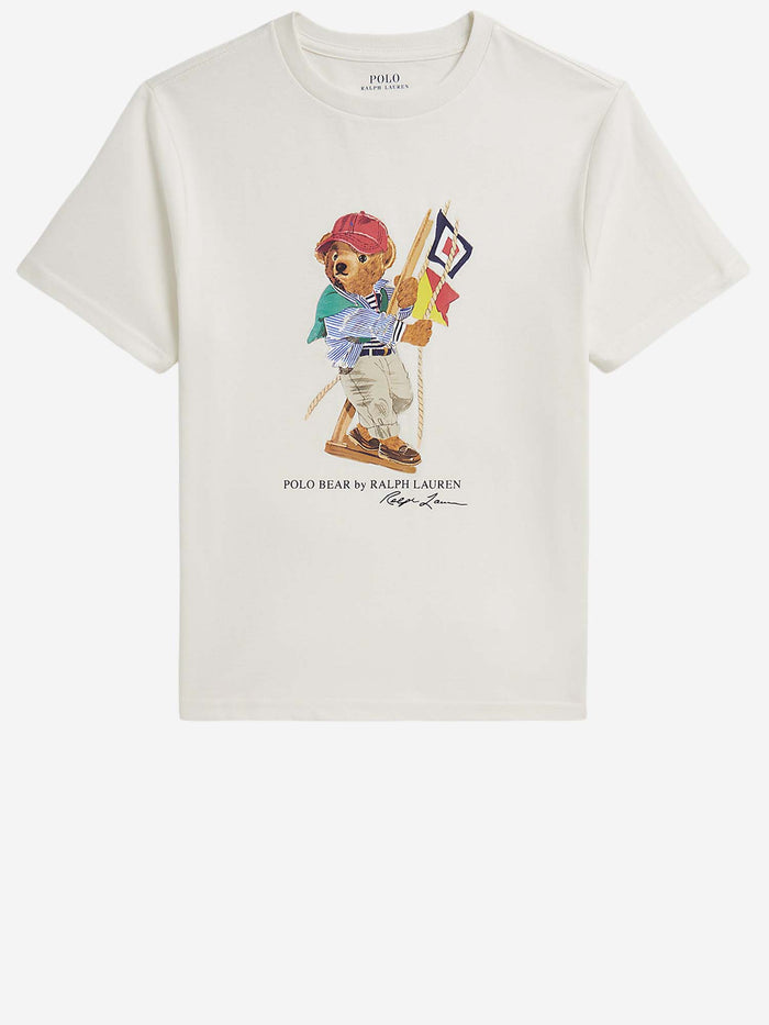 Polo Ralph Lauren T-shirts and Polos White Cotone