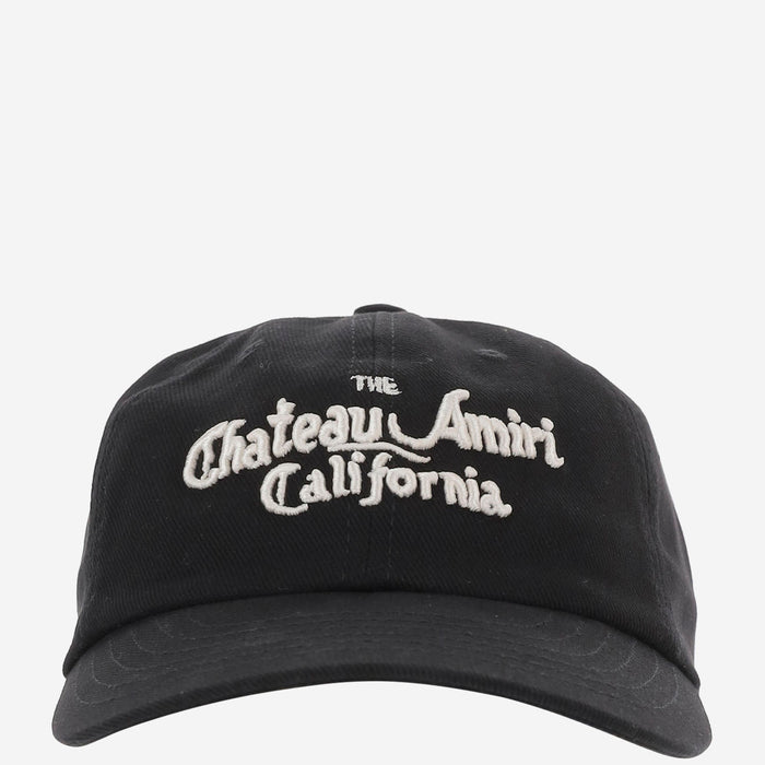 Amiri Hats Black Cotton