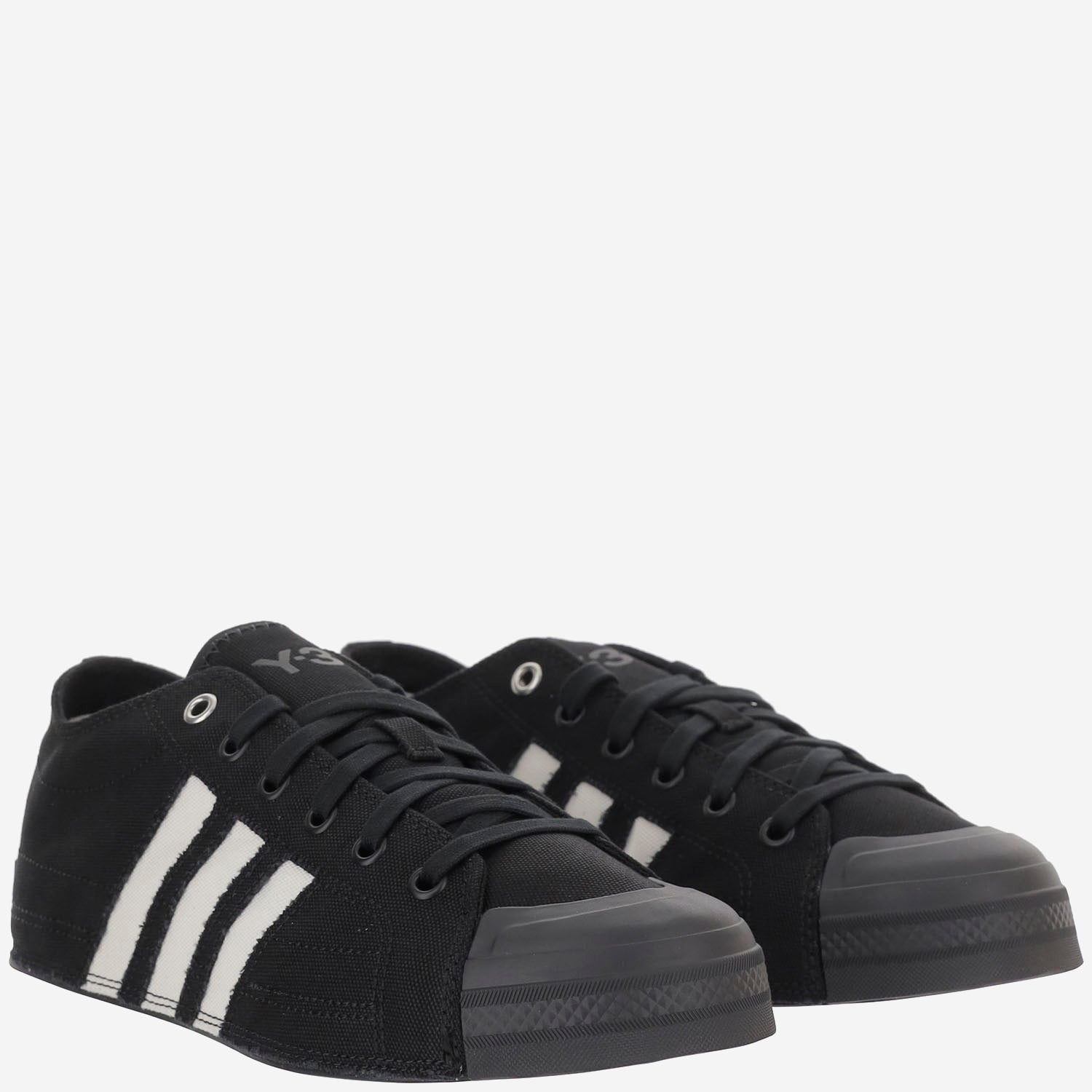 Y-3 Sneakers Black Textile
