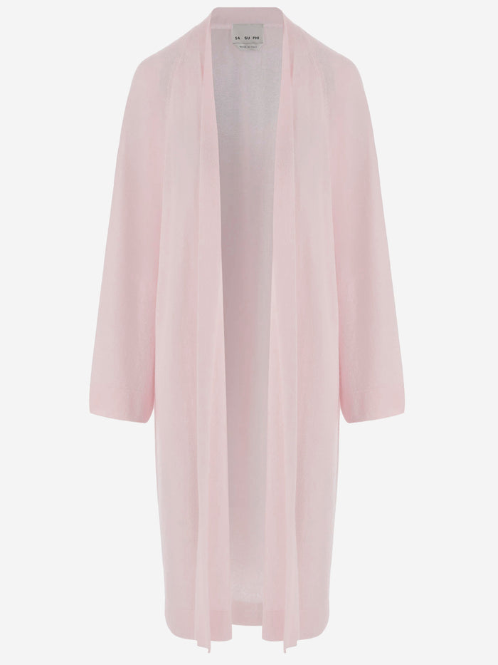 SA SU PHI Sweaters Pink Cashmere Seta