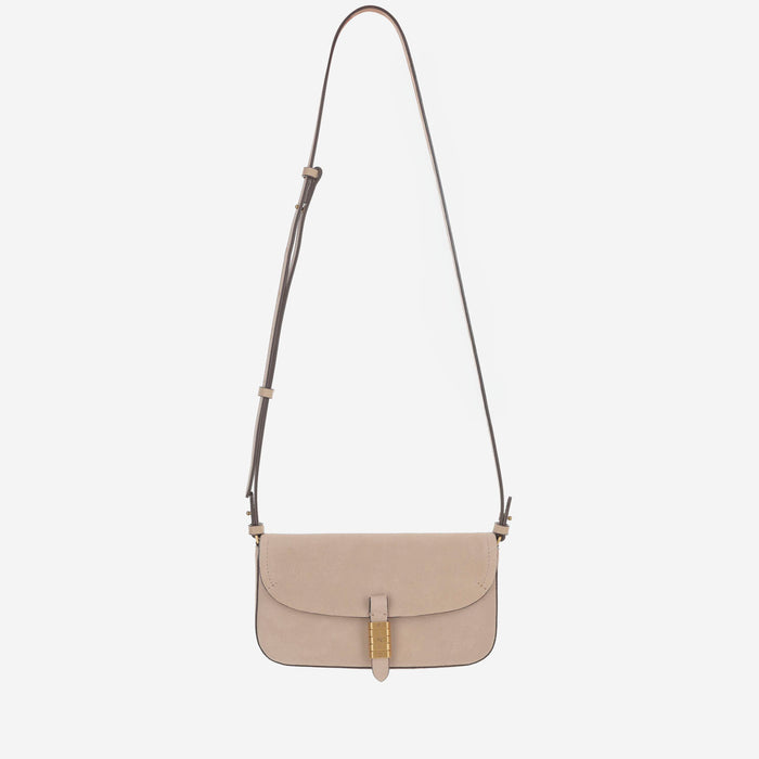 Pinko Bags Beige Suede
