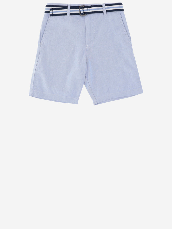 Polo Ralph Lauren Shorts Clear Blue Cotone