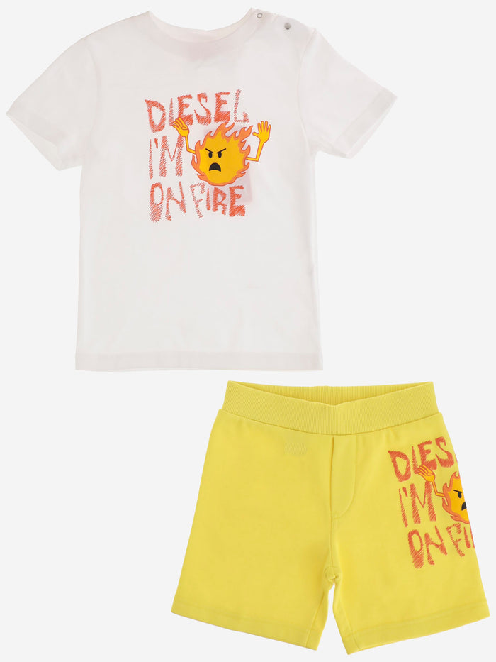 Diesel Clothing Red Cotone