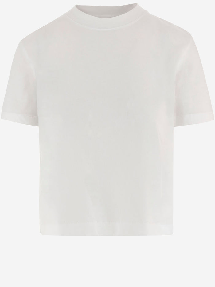 JACQUEMUS T-shirts and Polos White Cotone