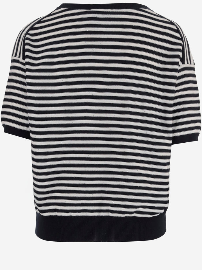 Bruno Manetti Sweaters Black Cotone