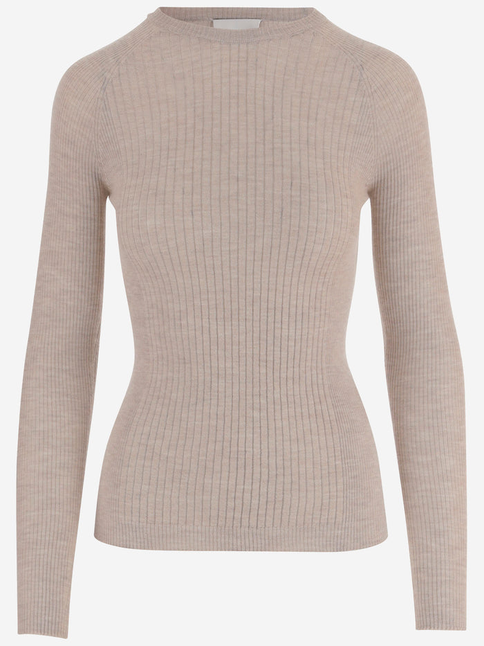 SA SU PHI Sweaters Beige Cashmere Seta