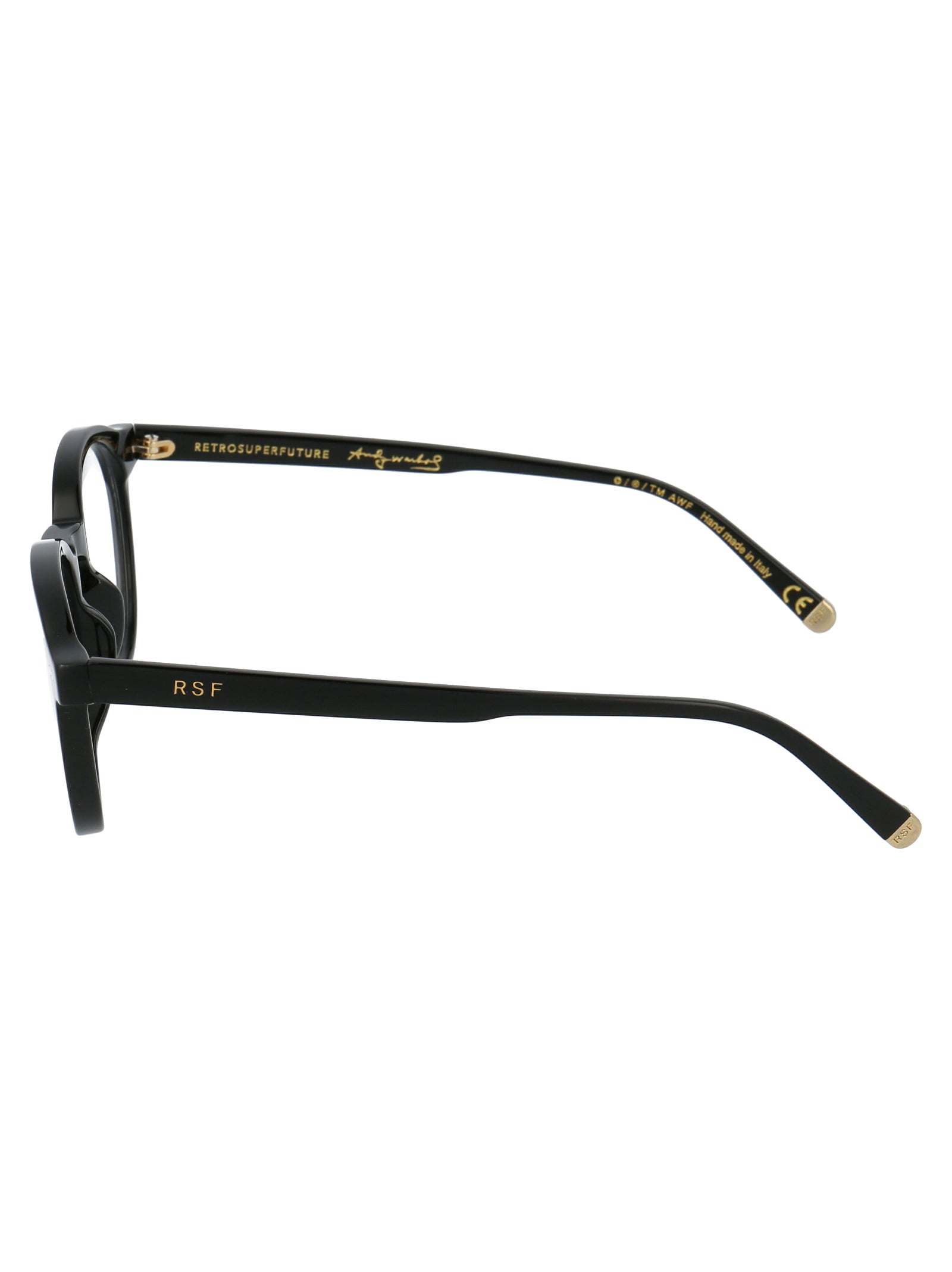 The Warhol Black Acetate Optical