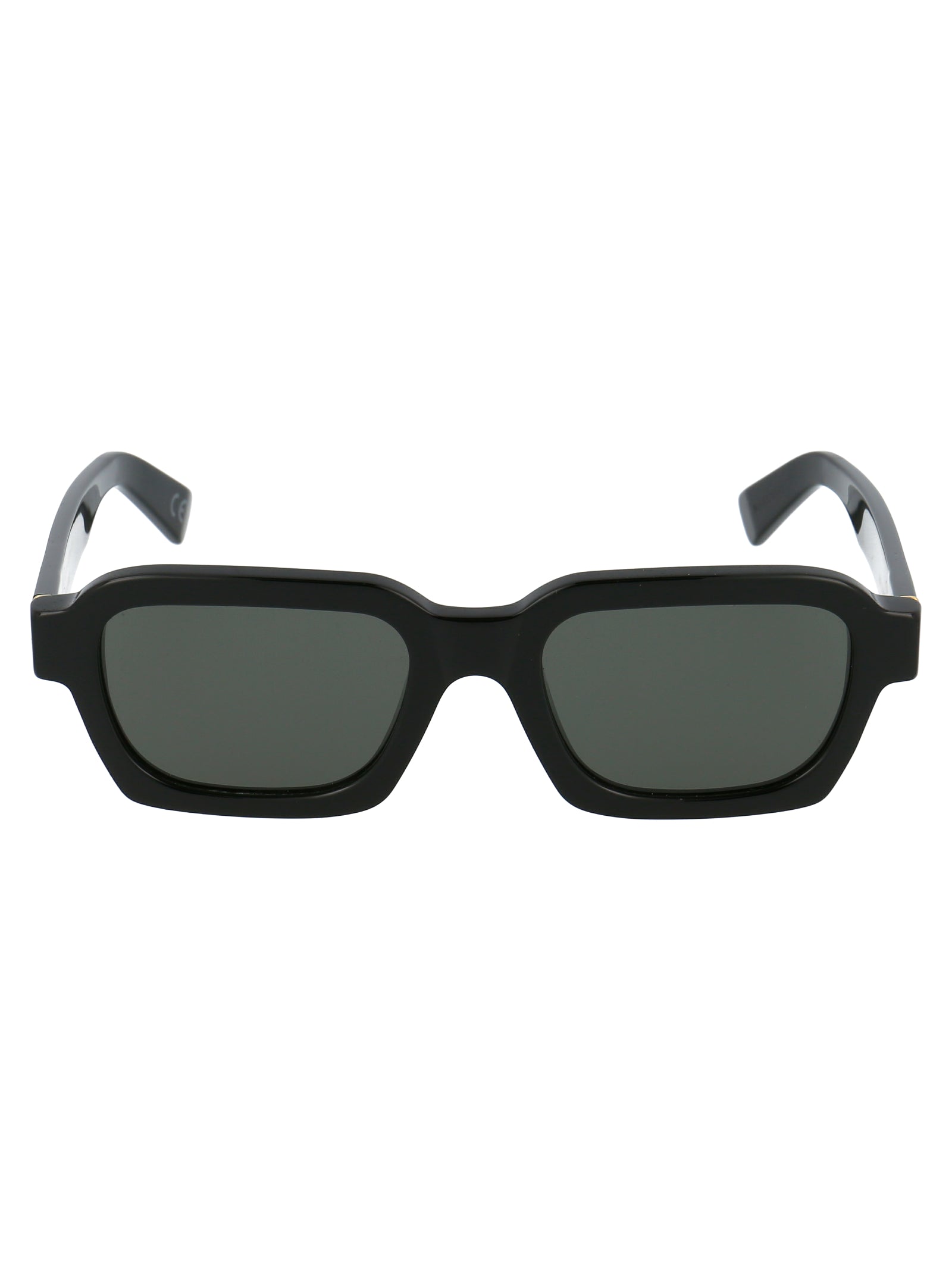 Njs Blk Black Acetate Sunglasses
