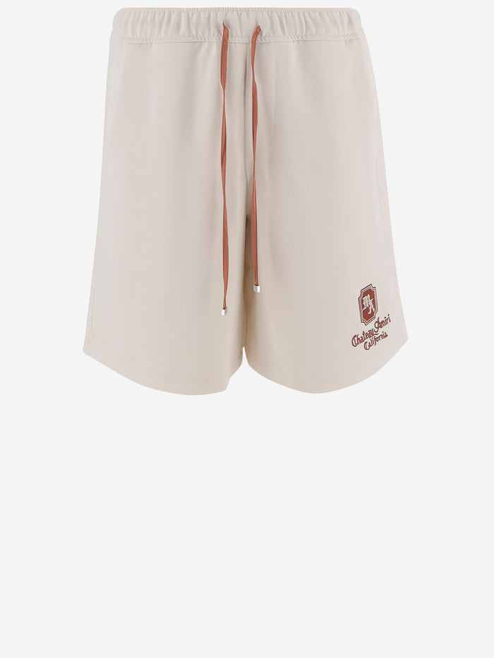 Amiri Shorts White Polyester