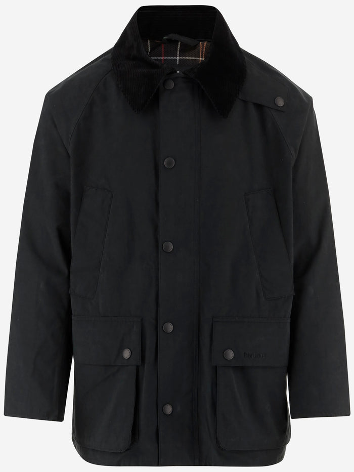 Barbour Jackets Verde Scuro Cotone