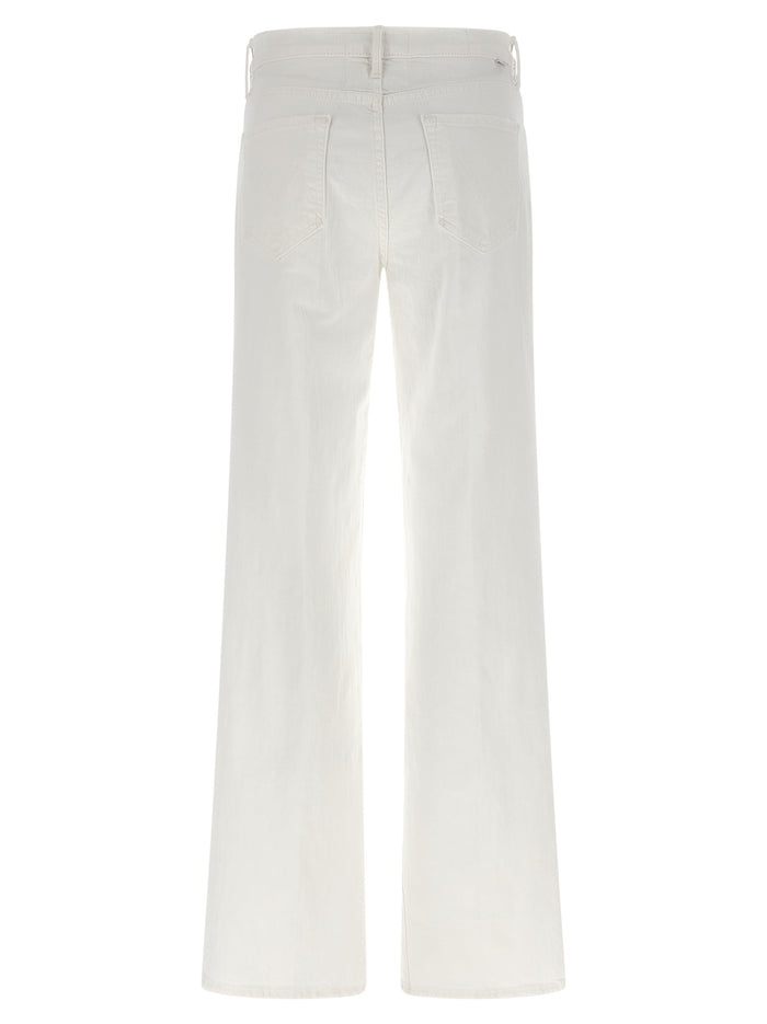 The Kick it jeans White Cotton