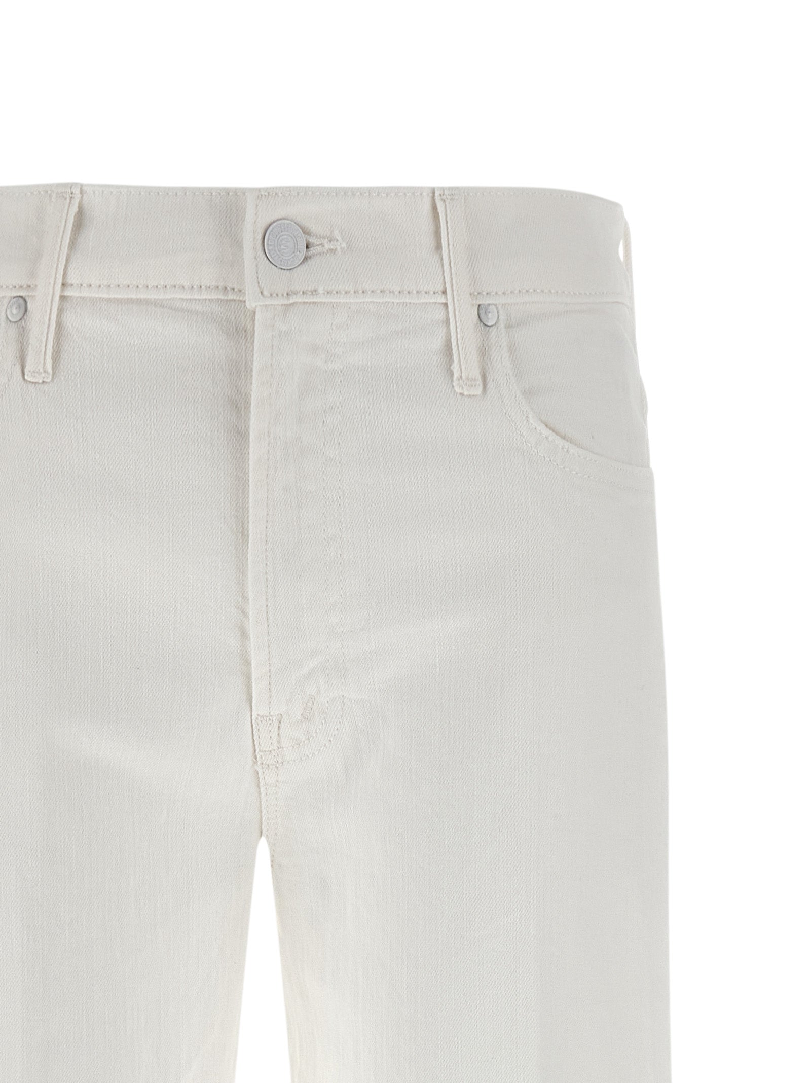 The Kick it jeans White Cotton