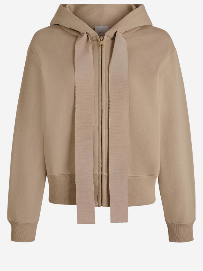 PATOU Sweaters Beige Main : Co / Ornement: Vi