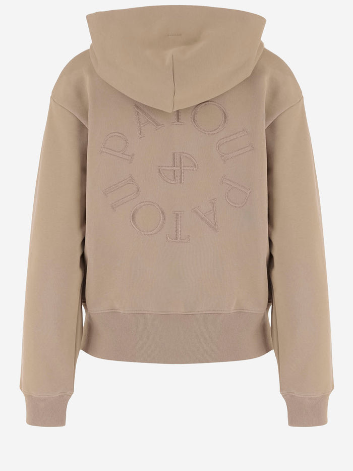 PATOU Sweaters Beige Main : Co / Ornement: Vi