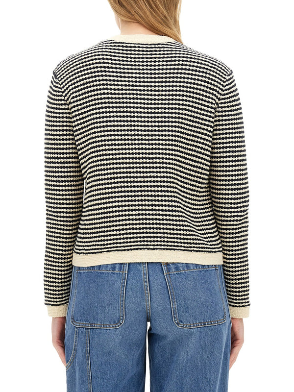 Kendra Cardigan Blue Main Body: Cotton Jumpers