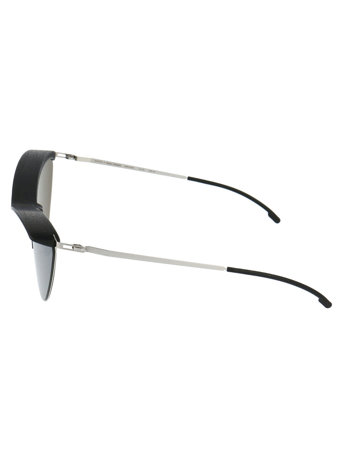 Mmecho002 351 Mh22 Pitchblack/sll Stainless Steel Sunglasses