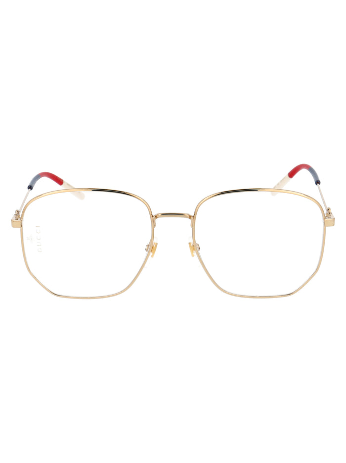 Gg0396o 002 Gold Transparent Metal Optical